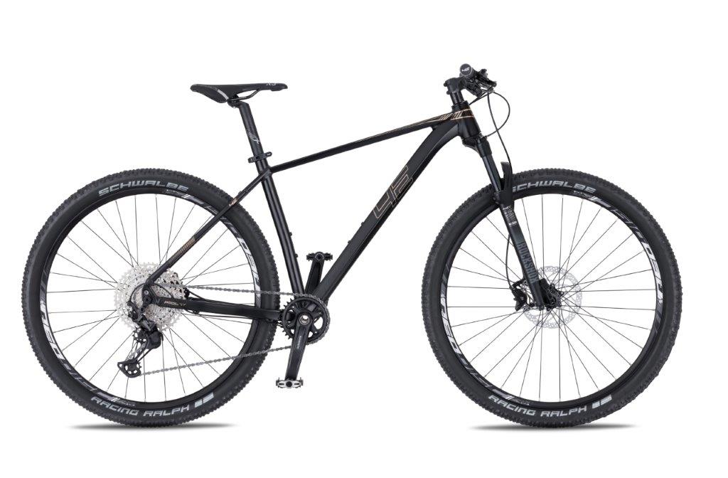 4EVER Bikes PRODIGY Team 29" Sort/ Metal Guld cykelstyrken