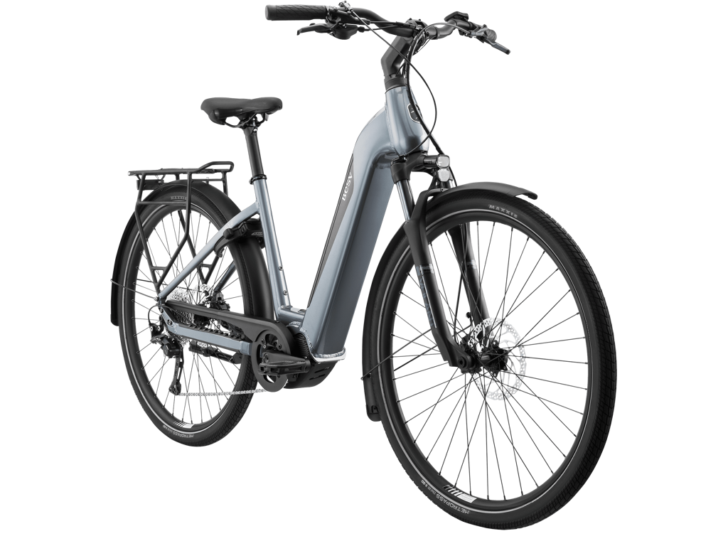 BESV TR 1.2 Trekking cykel 11 Gear 630Wh dame antracite gray gloss cykelstyrken – Image 3