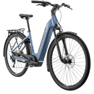 BESV TR 1.3 Trekking cykel 10 Gear 630Wh dame dark onyx blue gloss cykelstyrken