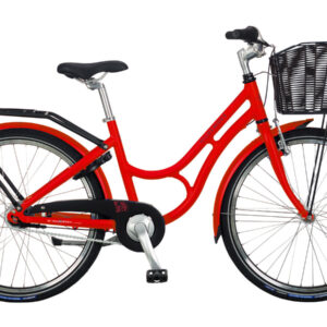 Kildemoes Bikerz Retro 24" børnecykel rød cykelstyrken