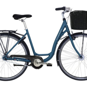 Kildemoes Gilleleje damecykel blå cykelstyrken