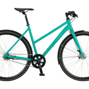 Kildemoes Hyper S1 damecykel turkis cykelstyrken