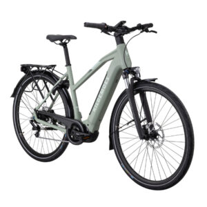 Kildemoes Stavanger Shimano dame elcykel grøn cykelstyrken
