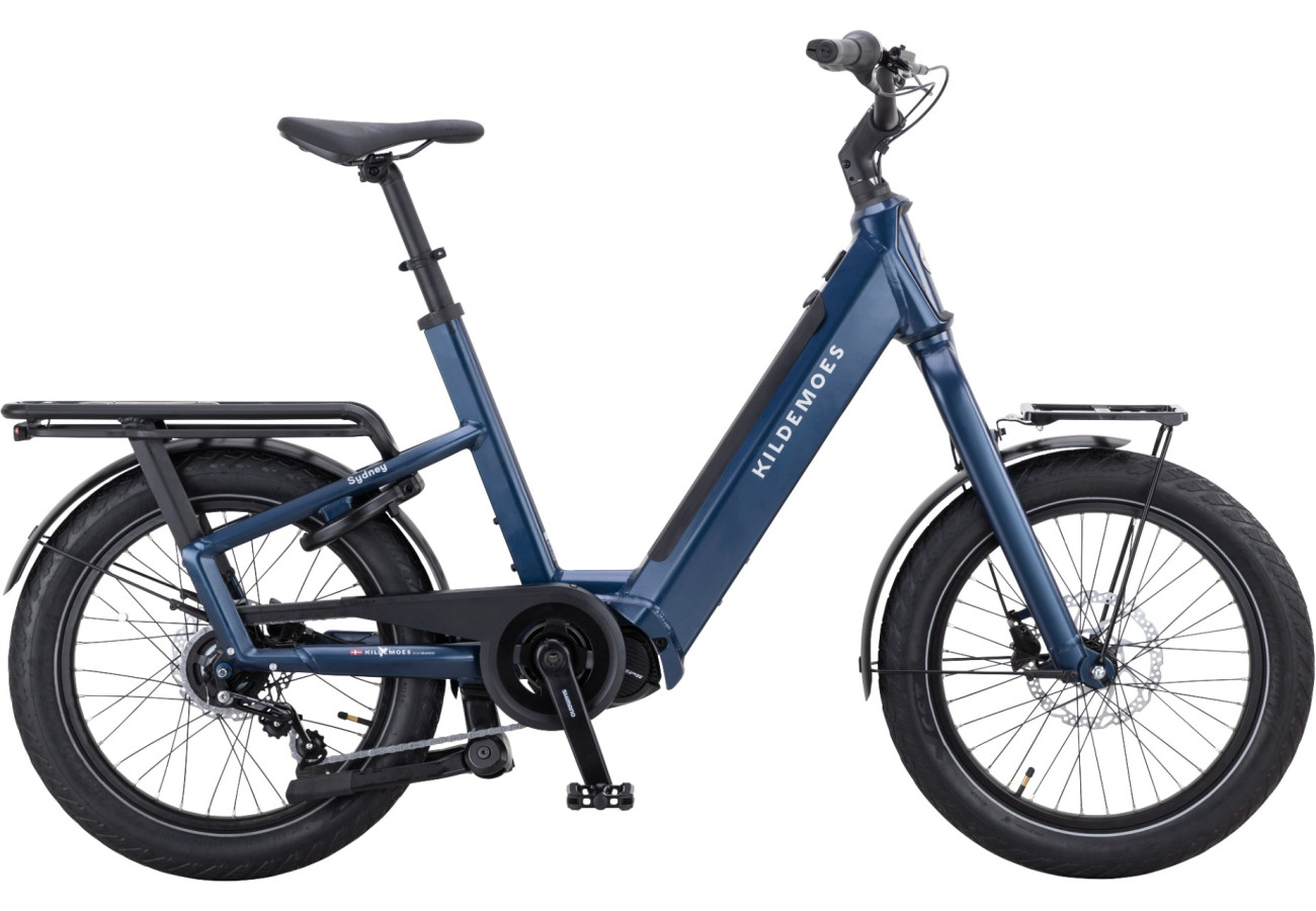 Kildemoes Sydney Shimano elcykel blå cykelstyrken – Image 2