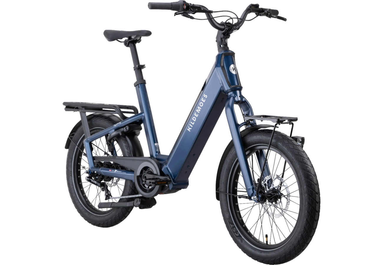 Kildemoes Sydney Shimano elcykel blå cykelstyrken – Image 4
