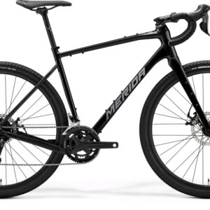 Merida Silex 200 Gravelcykel sort cykelstyrken