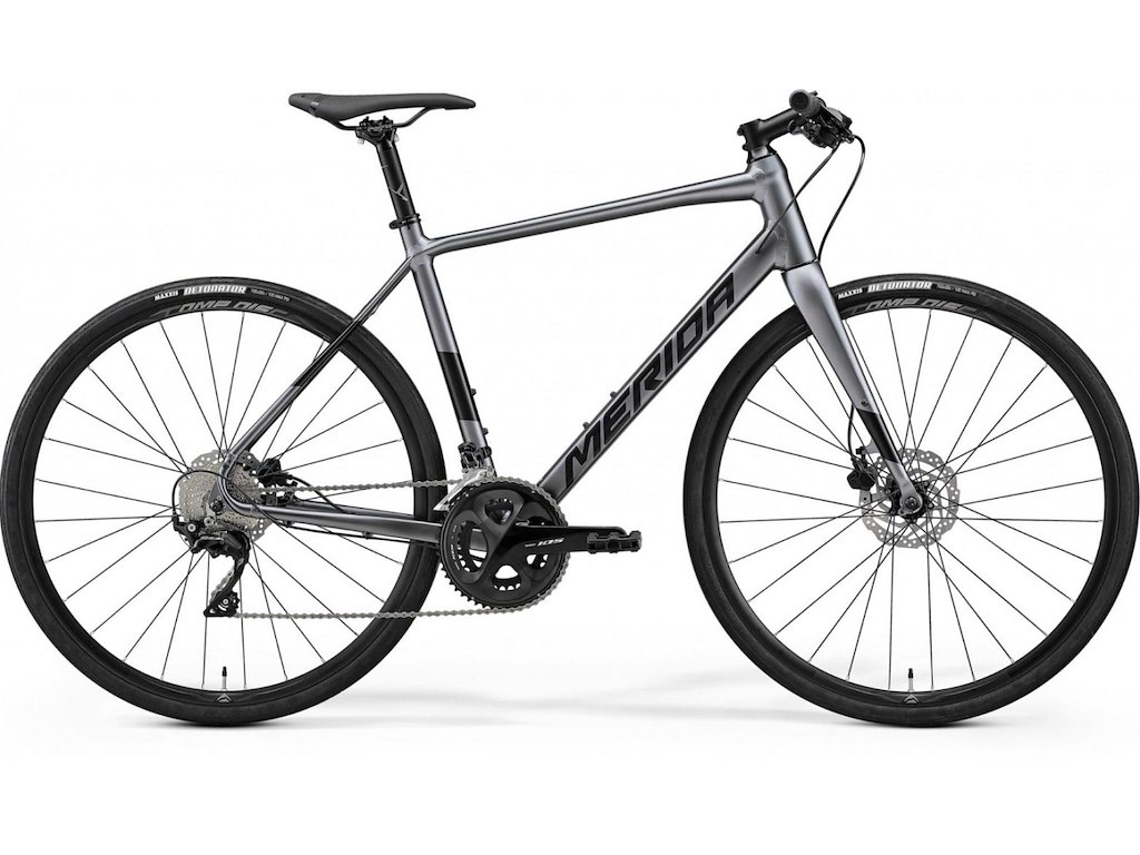Merida Speeder 400 citybike sølv/sort cykelstyrken