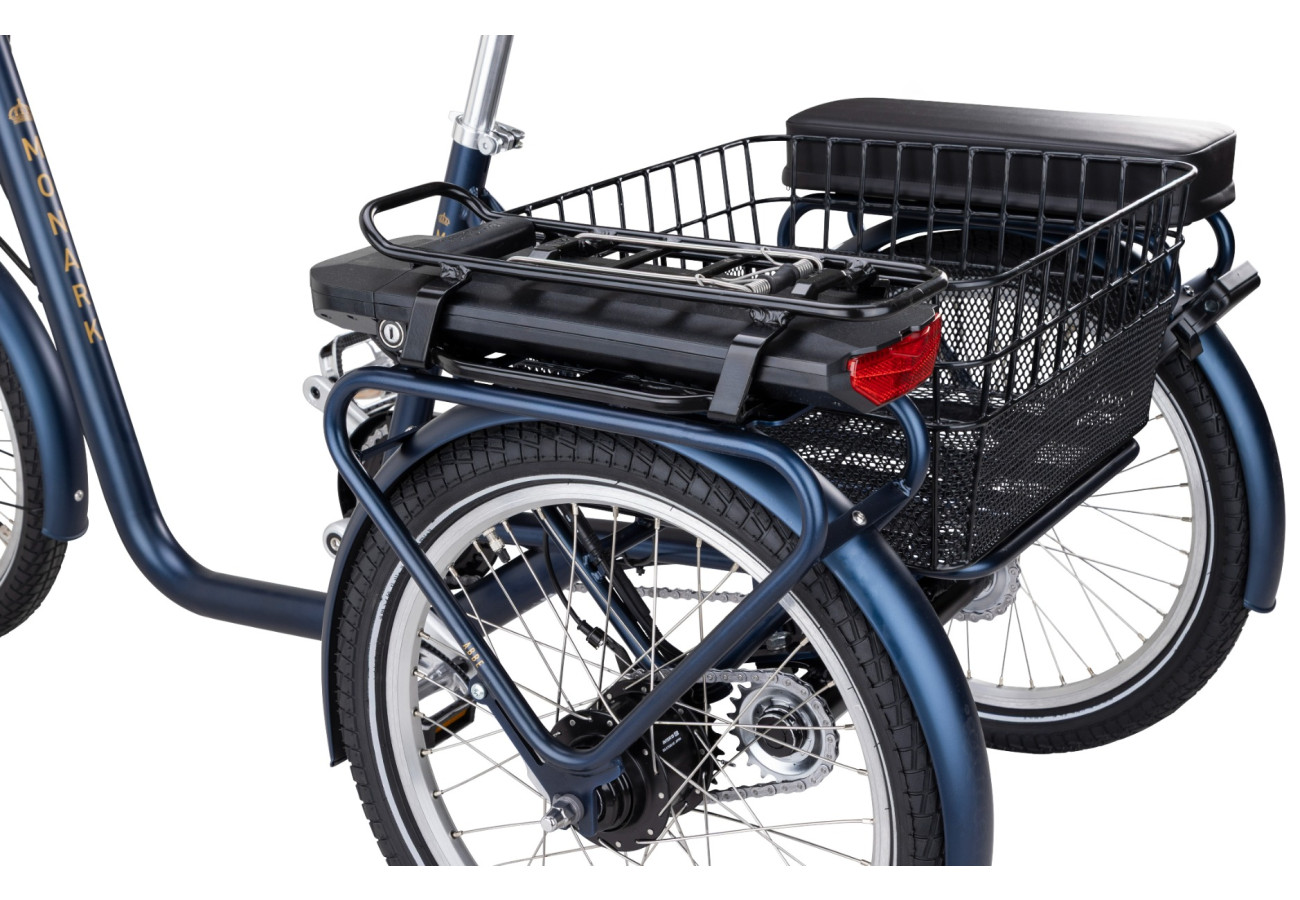Monark Abbe 20" elcykel blå cykelstyrken – Image 4