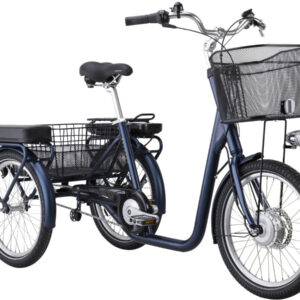 Monark Abbe 20" elcykel blå cykelstyrken