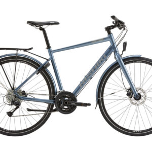 Nishiki City 501 citybike 18 gear Shimano Acera skivebremser blå herre cykelstyrken