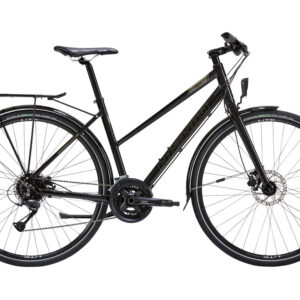 Nishiki City 501 citybike 18 gear Shimano Acera skivebremser sort dame cykelstyrken