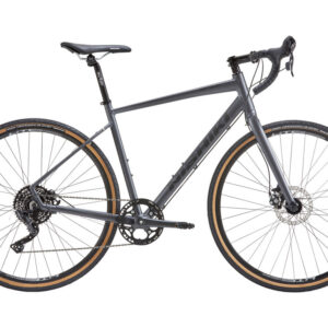 Nishiki Detour gravelcykel Microshift Advent 9 gear skivebremser grå cykelstyrken